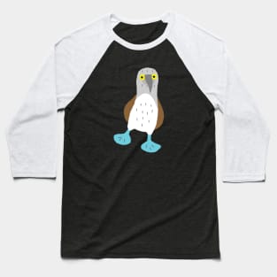 Adorable blue footed booby bird Baseball T-Shirt